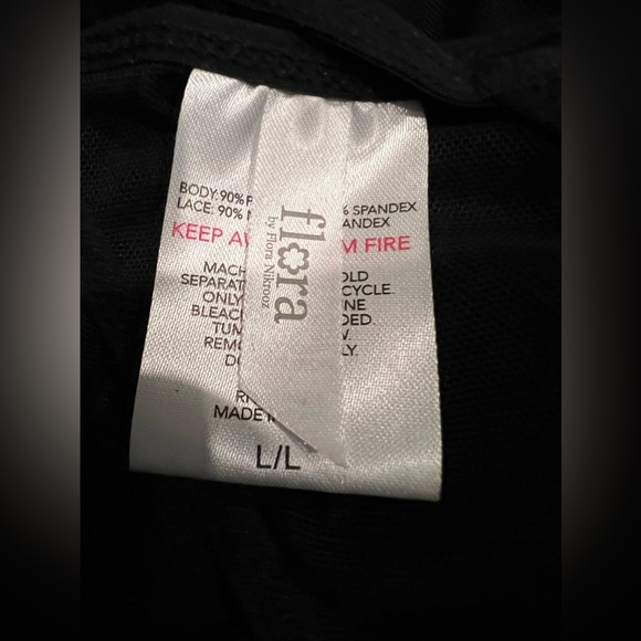 NWT Flora by Flora Nikrooz Babydoll Chemise & Panty Pajama Set size large - Picture 5 of 6